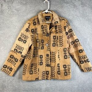 Robert Louis 100% Suede Jacket Size Large